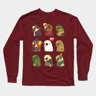 Halloween Puglie Long Sleeve T-Shirt